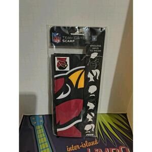 Arizona Cardinals Gaiter Scarf FOCO Face Mask NFL Team Beans Stretch NIP